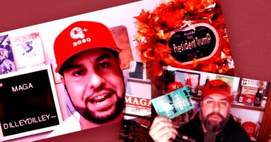 Conspiracy theorist Brenden Dilley got press passes to the Trump campaign’s Iowa caucus “War Room”