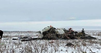 Conspiracy theorists go wild over Russian plane crash 'with Ukrainian soldiers'