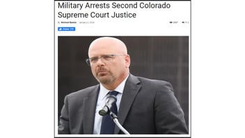 Fact Check: Military Did NOT Arrest 'Second' Colorado Supreme Court Justice | Lead Stories