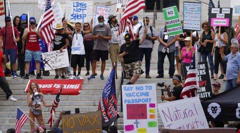 Opinion | Are anti-vax Republican voters killing themselves off?