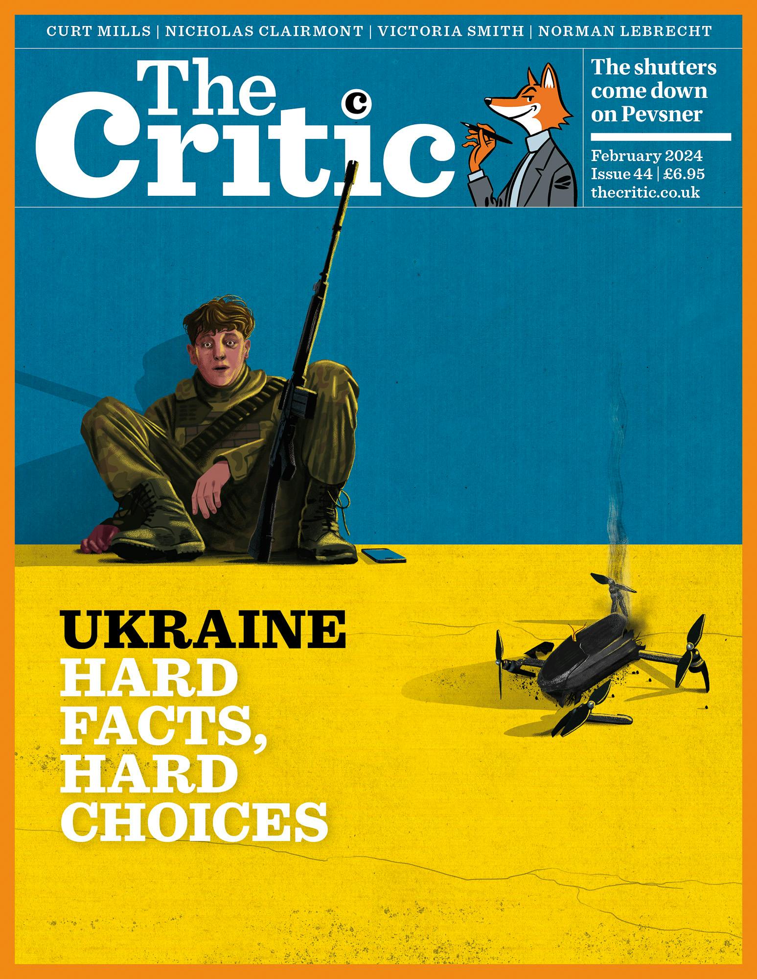 Critic magazine cover