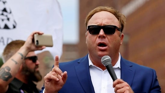 Since founding Infowars in 1999, Alex Jones (pictured) has built a vast audience. Among the theories he has promoted is that the September 11, 2001, attacks on New York and Washington were staged by the government.(Reuters/File Photo)