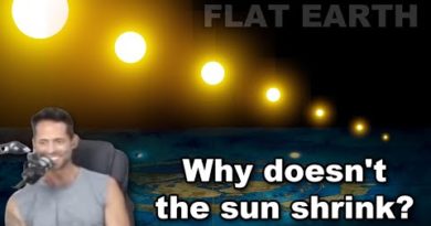 Why Doesn’t the Sun Get Smaller on a Flat Earth?