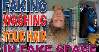 How to Wash Your Hair in Space