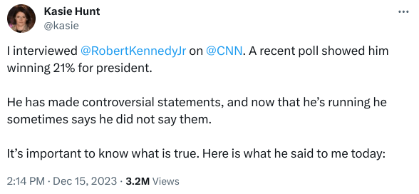 ‘I’m not anti vaccine, I’m pro-vaccine safety’: Debunking Robert F. Kennedy’s lies about vaccine beliefs