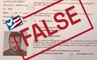 Posts Use Bogus Document to Falsely Claim Zelenskyy Plans Move to Florida - FactCheck.org