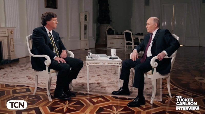 Putin’s Talk with Tucker Carlson... and America: A Mixture of Blunt Lies and Toxic Propaganda