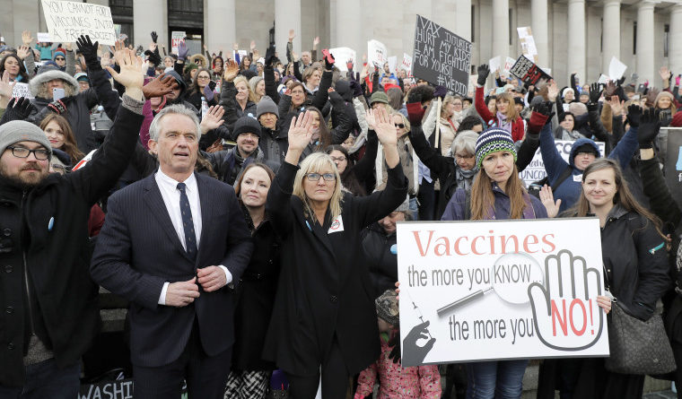 RFK Jr. comes ‘home’ to his anti-vaccine group, commits to ‘a break’ for U.S. infectious disease research