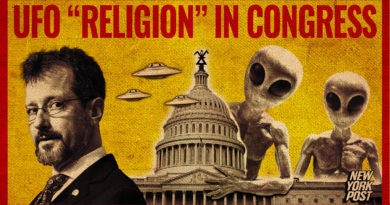 UFO “religion” influencing Congress to hunt aliens, says top Pentagon official