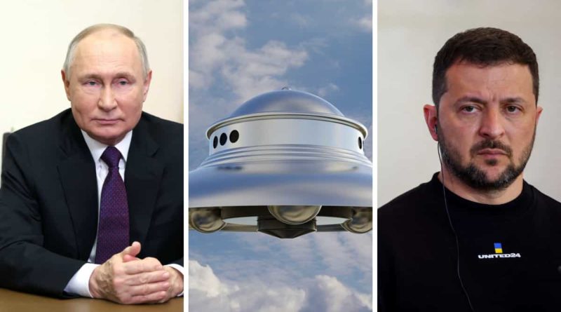 Ukrainian soldiers spot mysterious UFO-shaped object in sky: Video