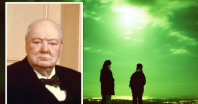 Churchill's UFO cover-up as declassified 'X-files' show ex-PM's fears over leaks