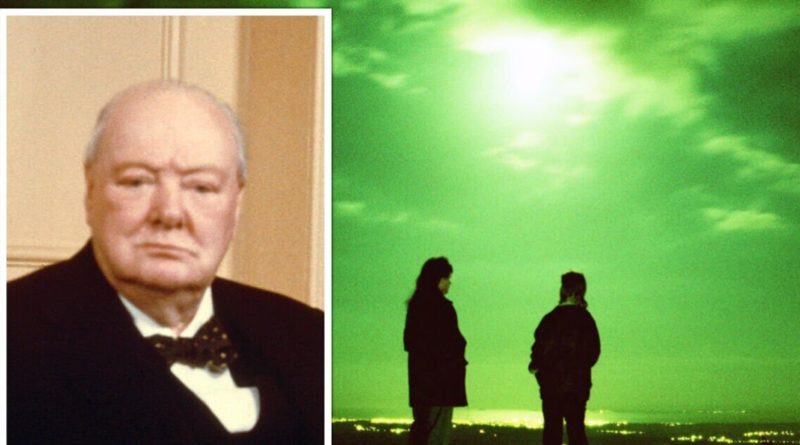 Churchill's UFO cover-up as declassified 'X-files' show ex-PM's fears over leaks