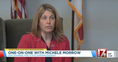 Michele Morrow, the GOP nominee to head North Carolina’s schools, is a QAnon conspiracy theorist