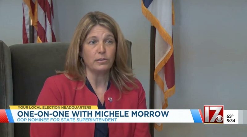 Michele Morrow, the GOP nominee to head North Carolina’s schools, is a QAnon conspiracy theorist