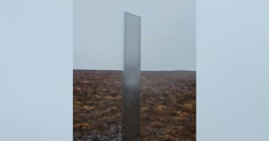 Monolith mystery reemerges in Wales, prompting speculation of space aliens