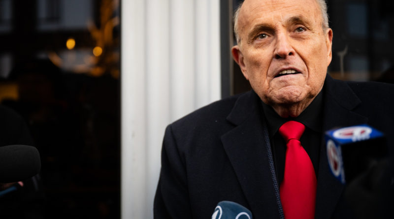 Rudy Giuliani says loyalty to Donald Trump will help him in heaven