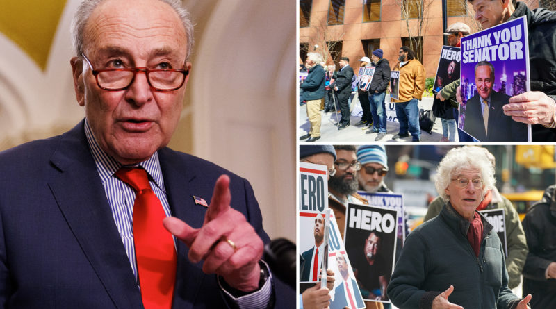 UFO truthers converge on Chuck Schumer’s NYC office to celebrate human kind’s ‘ET moment’