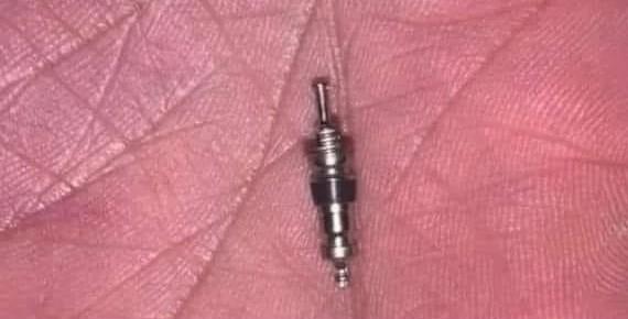 Cyclists dumbfounded by bizarre online conspiracy theory claiming bike inner tube valve is a "5G antenna tracking device" inserted under skin after Covid jab