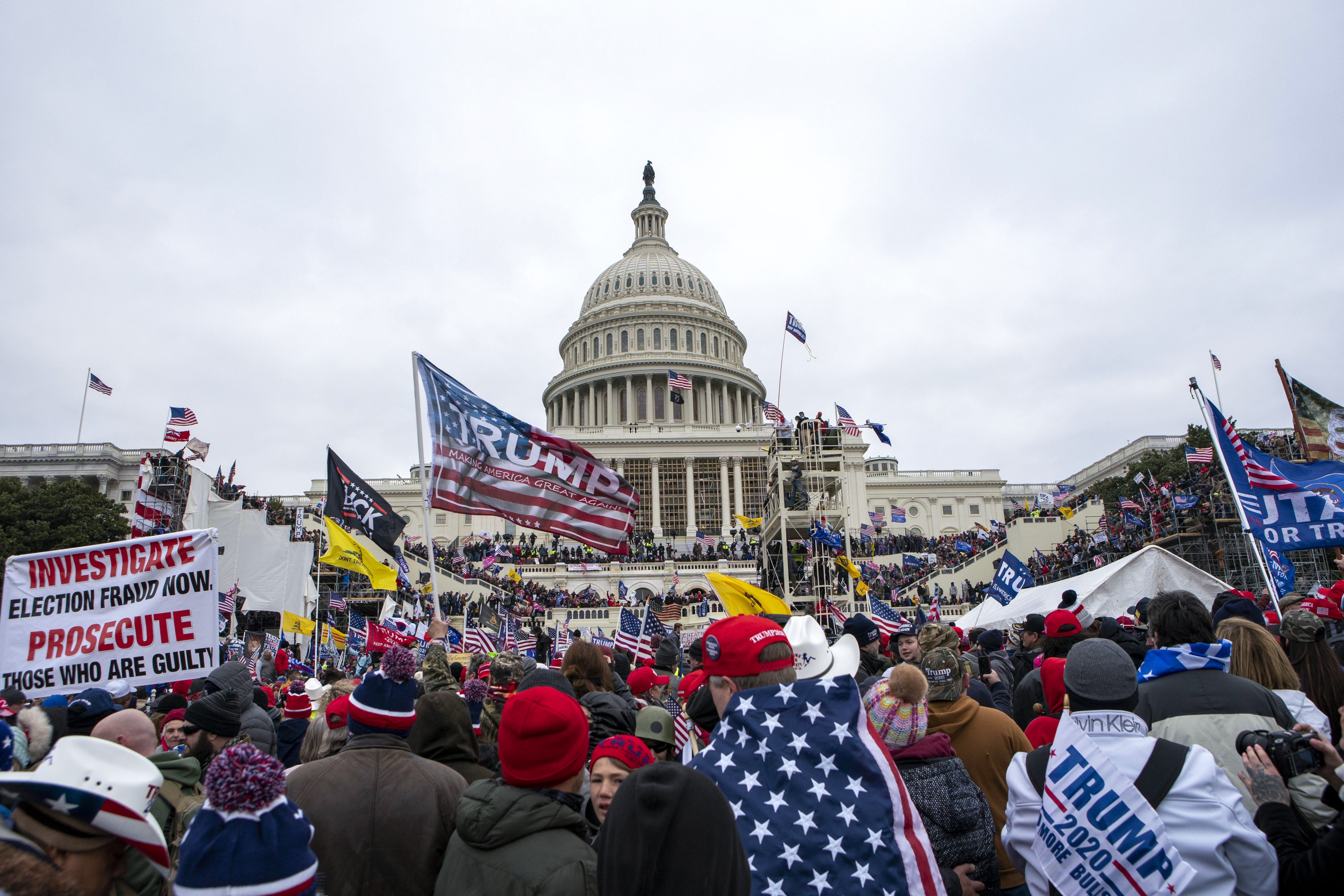 QAnon conspiracy theories eventually led to the storming of the Capitol