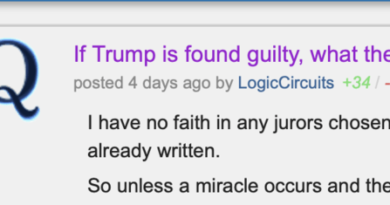 QAnon nuts muse about what happens if Trump is found guilty