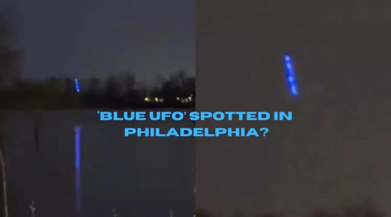 UFO Or Drone? Videos Show Blue Object Falling Into Delaware River From Philadelphia Sky