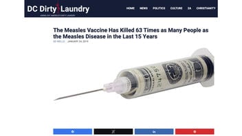 Fact Check: Measles Vaccine Is NOT Known To Have Killed '63 Times More People' Than Measles Did In US 2003-18 | Lead Stories