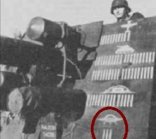 Is Photo of WWII-Era German Tank That Shot Down UFOs Real?