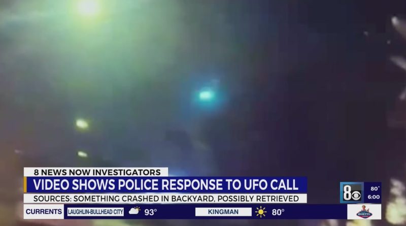 Las Vegas family claims to see aliens after several report something falling from sky