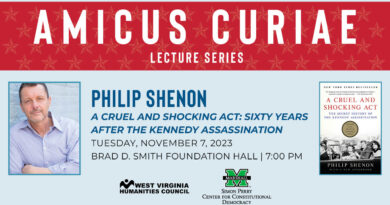 November Amicus Curiae lecture to focus on JFK assassination