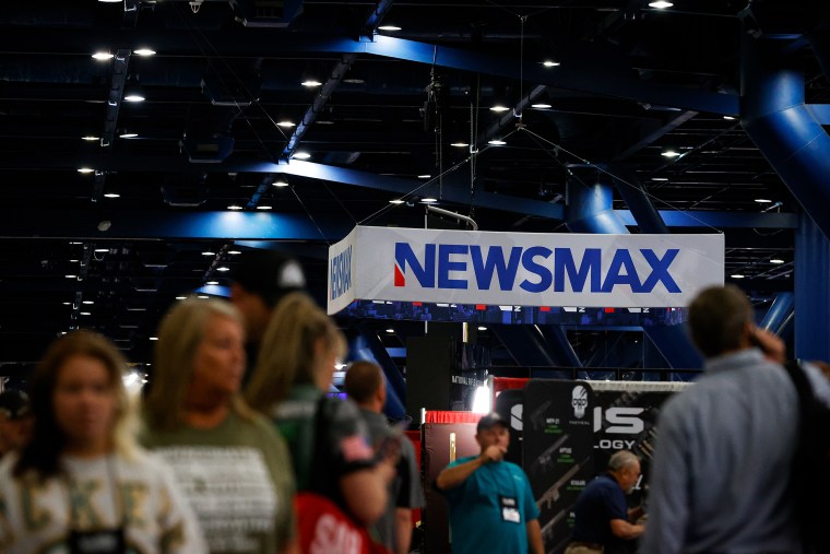 The Newsmax logo 