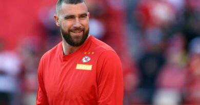 Travis Kelce reacts to fan conspiracy theory with coy response