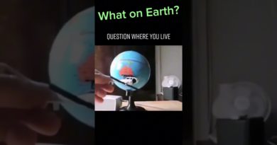 When You Make the Worst Globe Debunking Video of All Time #education #reaction #earth