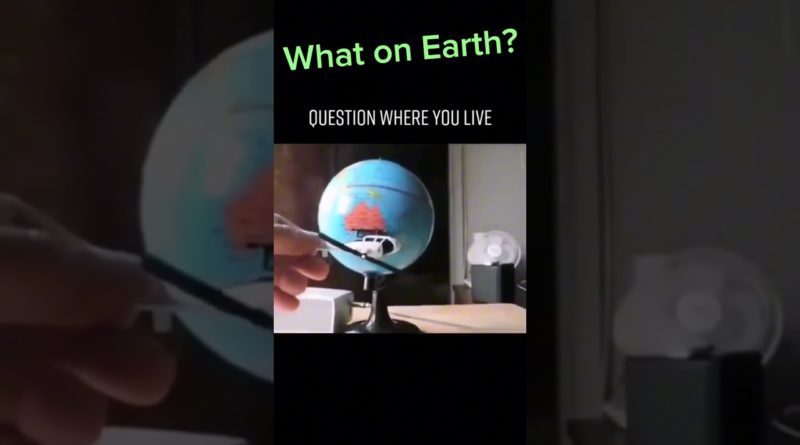 When You Make the Worst Globe Debunking Video of All Time #education #reaction #earth