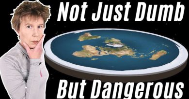 Why flat earthers scare me