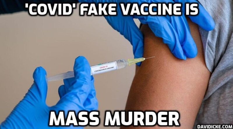 'Covid' fake vaccines can make skin erupt - reports - David Icke