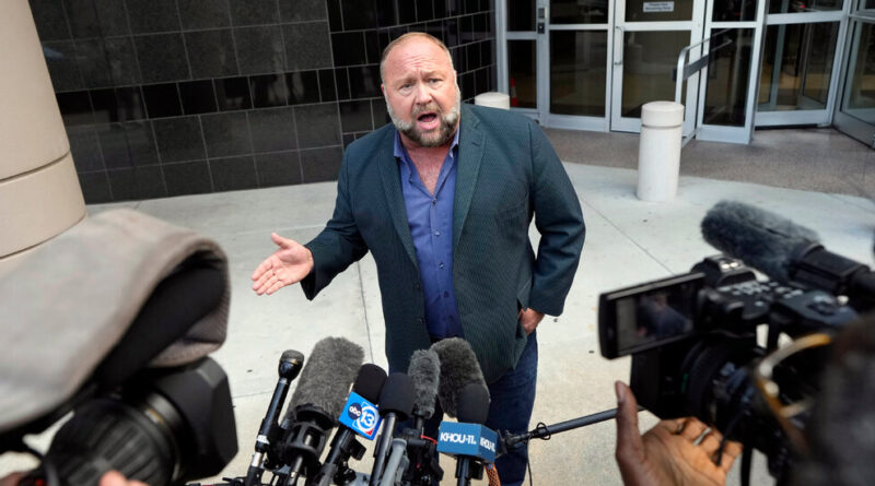 Judge Orders Sale of Alex Jones’s Personal Assets but Keeps Infowars in Business