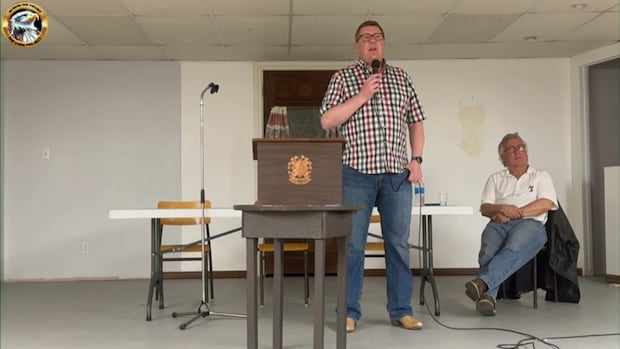 Moe's response to questions about chemtrails, COVID at community meeting shows lack of leadership: Sask. NDP | CBC News