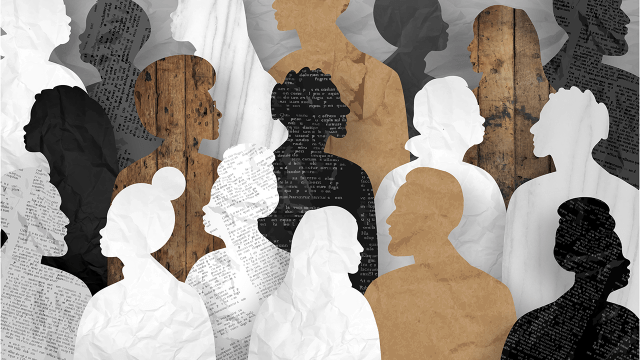 A collage of silhouettes (Illustration by JDawnInk via Getty Images)