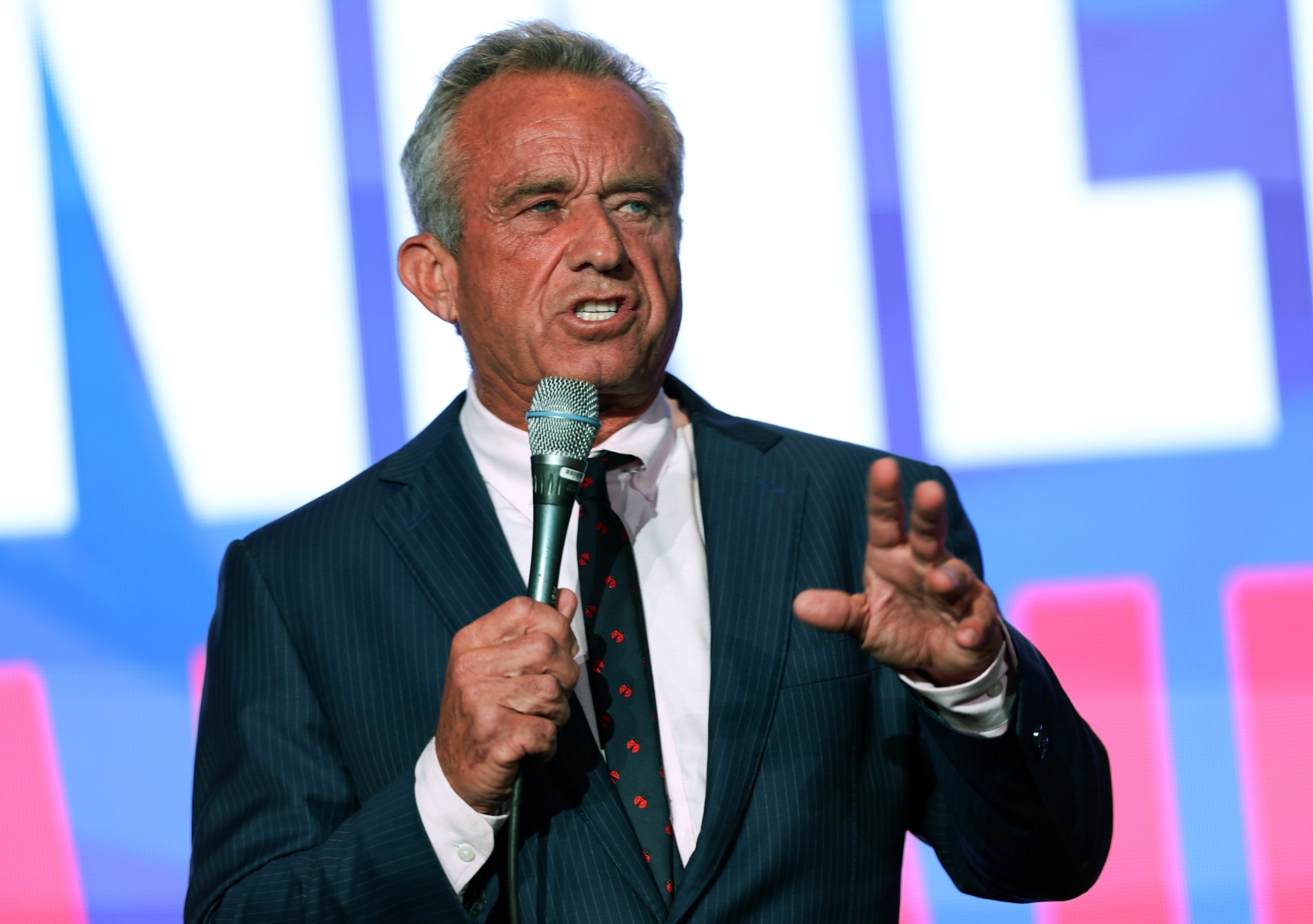 PHOTO: Robert F. Kennedy Jr. speaks at the Libertarian National Convention on May 24, 2024 in Washington, DC.