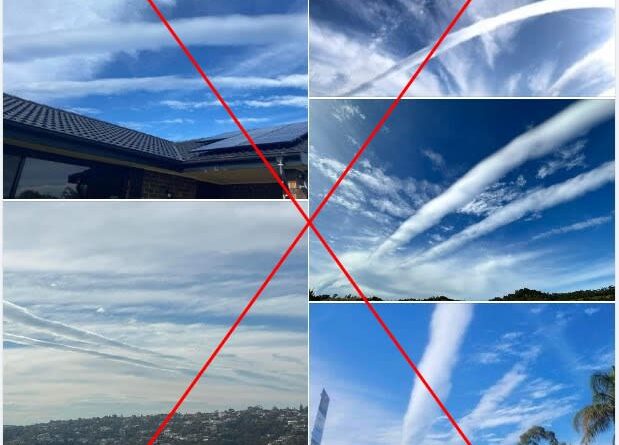 Tube-shaped clouds spotted over eastern Australia are a natural phenomenon, not 'chemtrails'