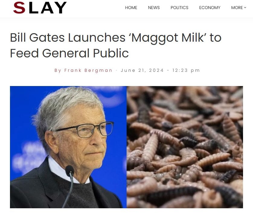 bill gates entomilk slay news article.png