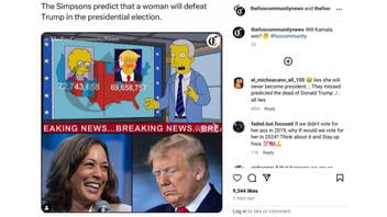 Fact Check: FAKE Simpsons Scene Shows Woman Defeating Trump -- Lisa Simpson Defeats 'Kenny Hitler' In Real Episode