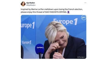 Fact Check: Image Does NOT Show Le Pen Having 'Meltdown' After Losing 2024 French Elections -- She Was Crying With Laughter | Lead Stories