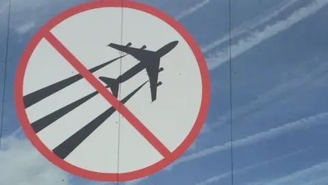 Suzanne Maher Chemtrails billboard