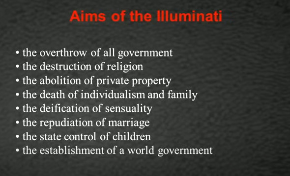 Illuminati Aims