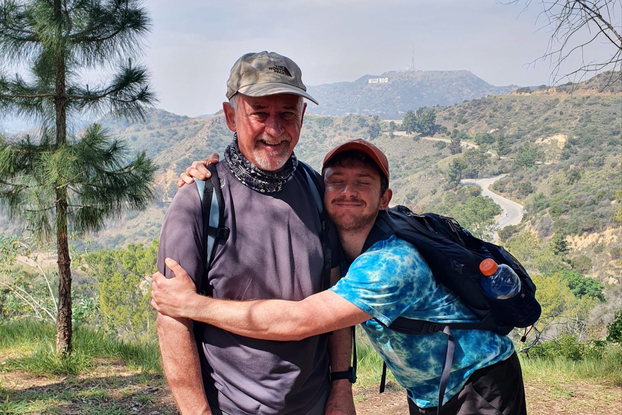 My dad (left) is a 66-year-old software developer from the north east of England and is also fairly ‘goofy’