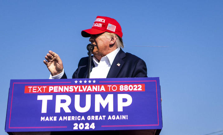 MERICA TAGAIN TEXT PENNSYLVANIA TO 88022 TRUMP MAKE AMERICA GREAT AGAIN! 2024