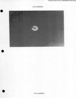 The grainy image is understood to be a copy of an email printout obtained through an FOI request