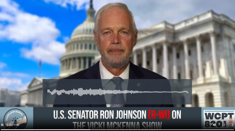 More Of Ron Johnson's Crackpot Conspiracy Theories