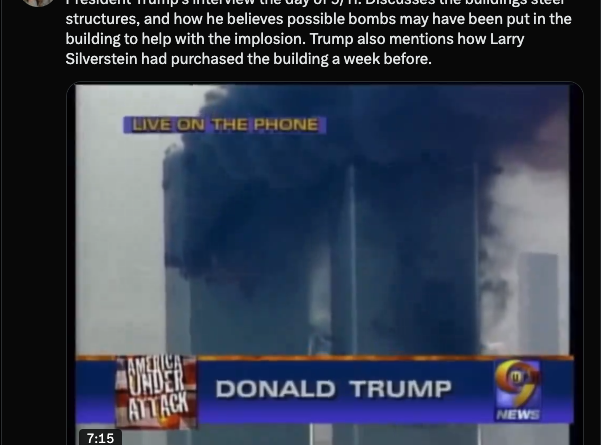 On 9/11 anniversary, GOP Sen. Wendy Rogers boosts old Trump claim that bombs took down the towers